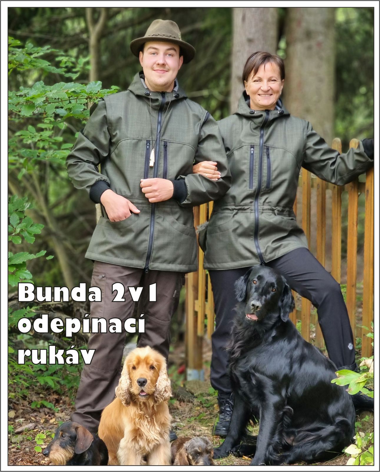 jarní bunda 2v1