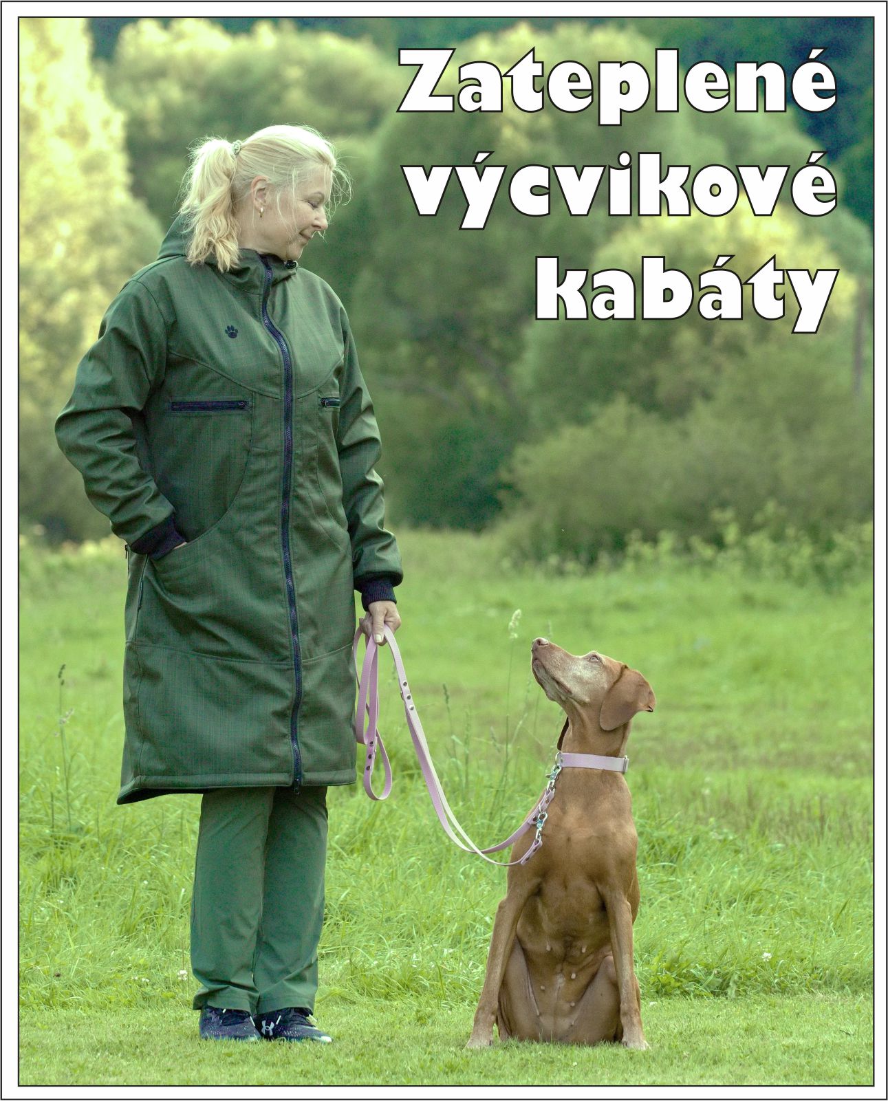Zateplené výcvikové kabáty